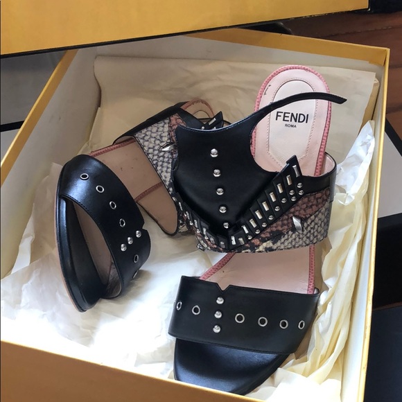 fendi monster heels, lightly worn! - Picture 5 of 7